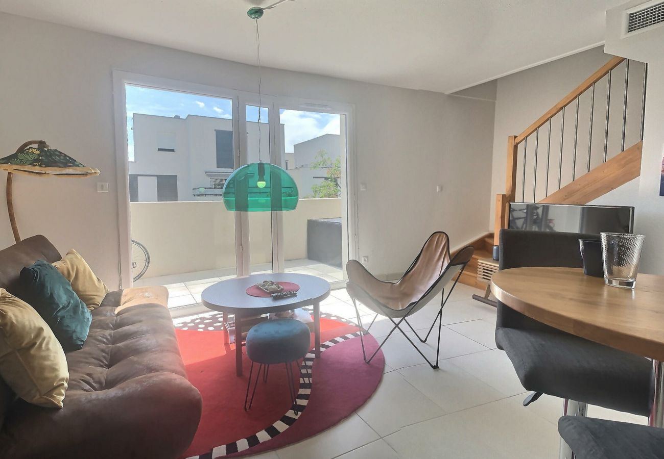 Appartement à Sérignan - VILLA BIANCA  - Appartement spacieux pour 4 personnes à 500m de la mer (ref 426942)