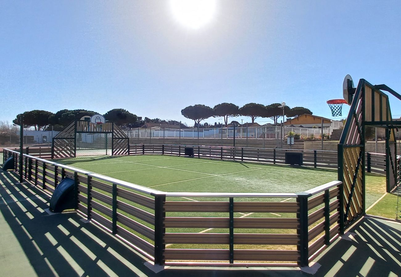 Maison à Vendres - HORIZON BLEU - Petit pavillon pour 8 personnes dans une résidence sécurisée avec piscine