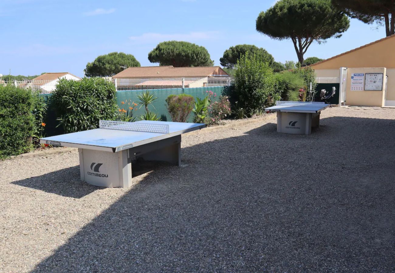 Maison à Vendres - HORIZON BLEU - Petit pavillon pour 8 personnes dans une résidence sécurisée avec piscine